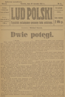 Lud Polski : tygodnik poświęcony sprawom ludu polskiego. R.2, 1921, nr 6