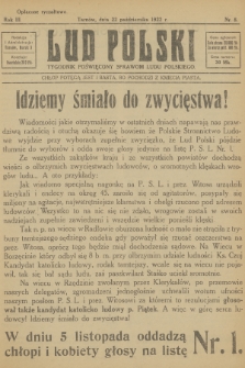 Lud Polski : tygodnik poświęcony sprawom ludu polskiego. R.3, 1922, nr 8