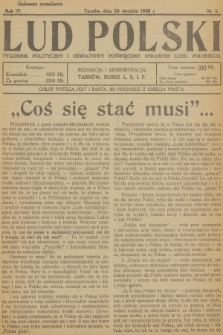 Lud Polski : tygodnik polityczny i oświatowy poświęcony sprawom ludu polskiego. R.4, 1923, nr 5