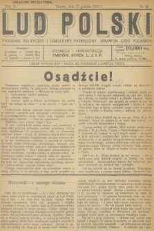 Lud Polski : tygodnik polityczny i oświatowy poświęcony sprawom ludu polskiego. R.4, 1923, nr 28