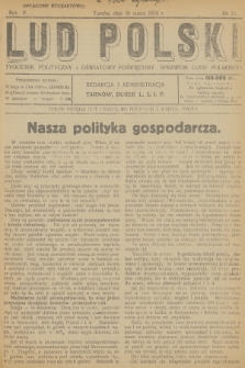 Lud Polski : tygodnik polityczny i oświatowy poświęcony sprawom ludu polskiego. R.5, 1924, nr 13