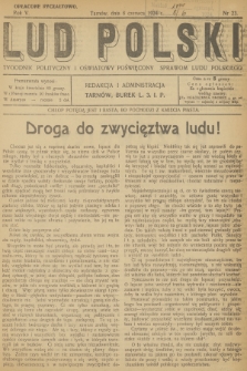 Lud Polski : tygodnik polityczny i oświatowy poświęcony sprawom ludu polskiego. R.5, 1924, nr 23