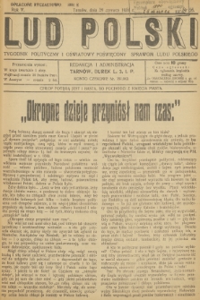 Lud Polski : tygodnik polityczny i oświatowy poświęcony sprawom ludu polskiego. R.5, 1924, nr 26