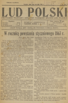 Lud Polski : dwutygodnik polityczny i oświatowy poświęcony sprawom ludu polskiego. R.5 [i.e.6], 1926, nr 2