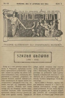 Nasz Świat : tygodnik ilustrowany dla dorastającej młodzieży. R.2, [T.4], 1912, № 48