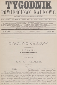 Tygodnik Powieściowo-Naukowy. R.2, 1886, No. 50