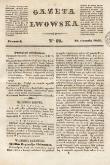Gazeta Lwowska. 1847, nr 12