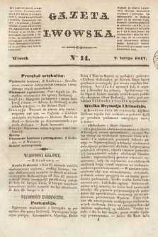 Gazeta Lwowska. 1847, nr 14
