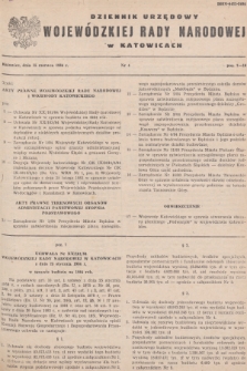 Dziennik Urzędowy Wojewódzkiej Rady Narodowej w Katowicach. 1984, nr 4