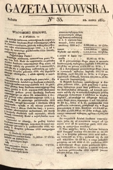 Gazeta Lwowska. 1834, nr 35