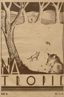 Na Tropie : pismo młodzieży polskiej. R.2, 1929, nr 1-2