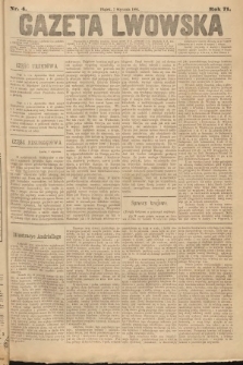 Gazeta Lwowska. 1881, nr 4