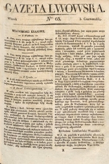 Gazeta Lwowska. 1834, nr 65