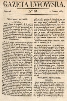 Gazeta Lwowska. 1834, nr 69