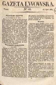 Gazeta Lwowska. 1834, nr 83