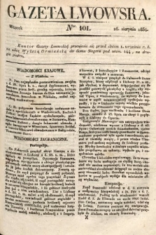 Gazeta Lwowska. 1834, nr 101