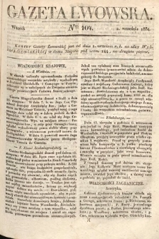 Gazeta Lwowska. 1834, nr 104