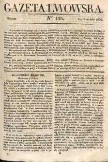 Gazeta Lwowska. 1834, nr 115