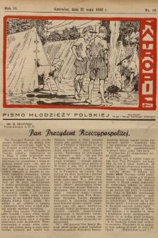 Na Tropie : pismo młodzieży polskiej. R.6, 1933, nr 10