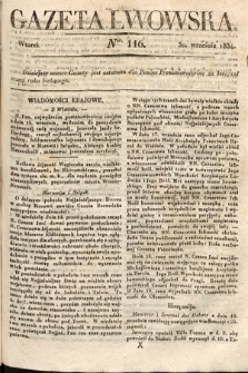 Gazeta Lwowska. 1834, nr 116