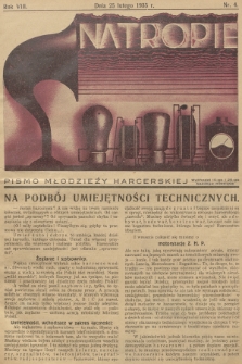 Na Tropie : pismo młodzieży harcerskiej. R.8, 1935, nr 4