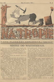 Na Tropie : pismo młodzieży harcerskiej. R.8, 1935, nr 6