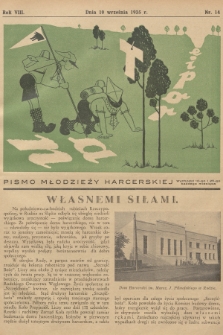 Na Tropie : pismo młodzieży harcerskiej. R.8, 1935, nr 14