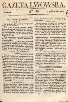 Gazeta Lwowska. 1834, nr 120