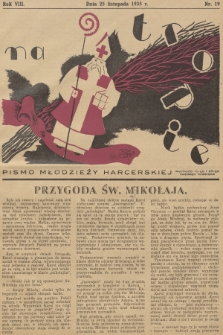 Na Tropie : pismo młodzieży harcerskiej. R.8, 1935, nr 19