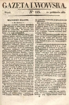 Gazeta Lwowska. 1834, nr 125