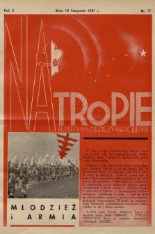 Na Tropie : pismo młodzieży harcerskiej. R.10, 1937, nr 17