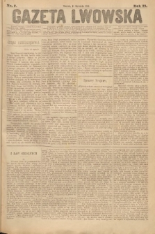 Gazeta Lwowska. 1881, nr 7