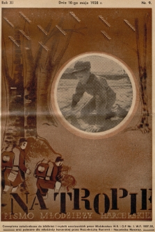Na Tropie : pismo młodzieży harcerskiej. R.11, 1938, nr 9