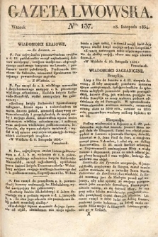 Gazeta Lwowska. 1834, nr 137
