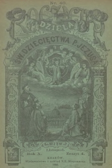 Roczniki Dzieła Św. Dziecięctwa Pana Jezusa. R.10, nr 4 (1893)