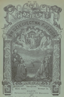 Roczniki Dzieła Św. Dziecięctwa P. Jezusa. R.14, nr 3 (1897)