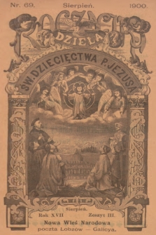 Roczniki Dzieła Św. Dziecięctwa P. Jezusa. R.17, nr 3 (1900)