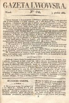 Gazeta Lwowska. 1834, nr 146
