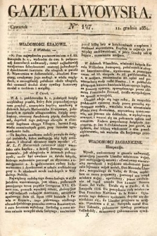 Gazeta Lwowska. 1834, nr 147