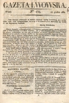 Gazeta Lwowska. 1834, nr 152