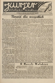 Kurjer Literacko-Naukowy. 1934, nr 43