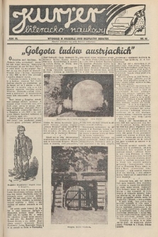 Kurjer Literacko-Naukowy. 1934, nr 49