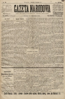 Gazeta Narodowa. 1899, nr 19