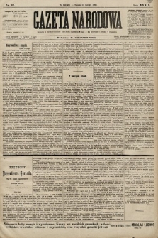Gazeta Narodowa. 1899, nr 42