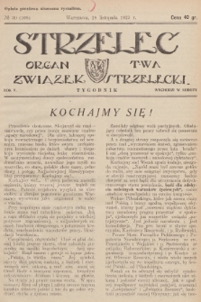 Strzelec : organ T-wa Związek Strzelecki. R.5, 1925, № 30