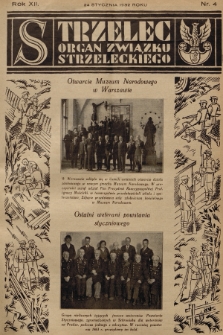 Strzelec : organ Towarzystwa Związek Strzelecki. R.12, 1932, nr 4