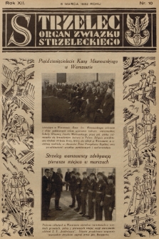 Strzelec : organ Towarzystwa Związek Strzelecki. R.12, 1932, nr 10
