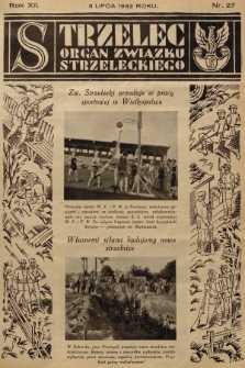 Strzelec : organ Towarzystwa Związek Strzelecki. R.12, 1932, nr 27