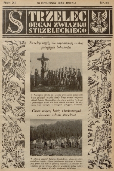 Strzelec : organ Towarzystwa Związek Strzelecki. R.12, 1932, nr 51