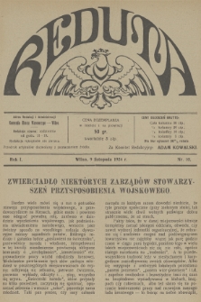 Reduta. R.1, 1924, nr 10